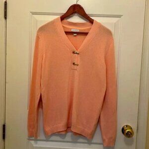 Charter Club sweater, pink, size M